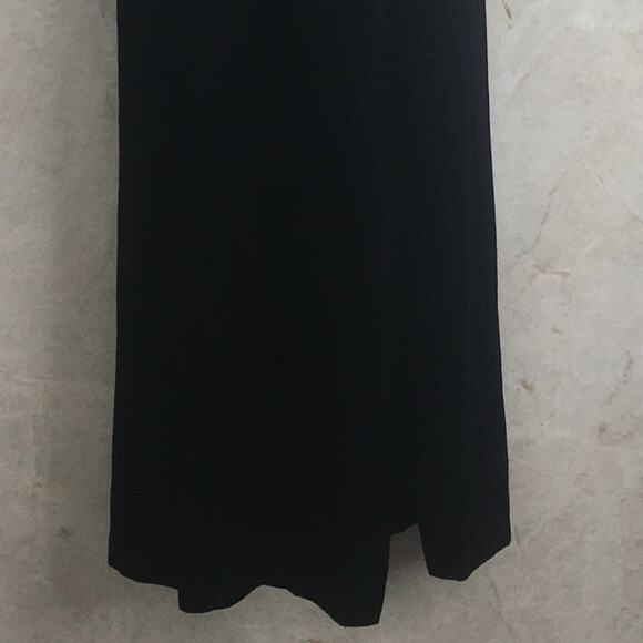 Morgan & Co. by Linda Bernell Black Sleeveless Backless Maxi Dress Size 7/8 - Picture 5 of 11